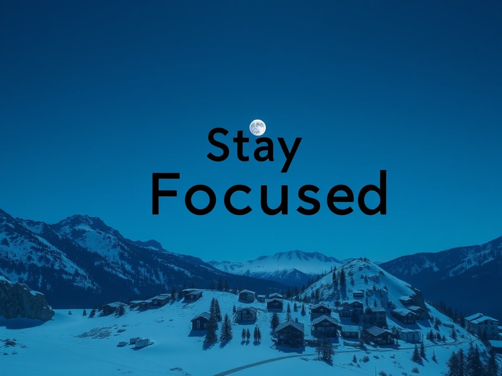 Staying Focused and Avoiding Distractions